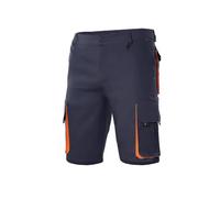 Multi-pocket Bermuda Shorts Velilla Bleu 54
