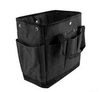 Multi Pocket Gardening Tool Kit and Weather Resistant Storage Solution (Black)