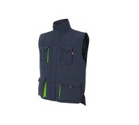 Multi-Pocket Padded Safety Vest Velilla Bleu L