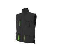 Multi-Pocket Padded Safety Vest Velilla Noir L