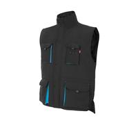 Multi-Pocket Padded Safety Vest Velilla Noir L