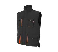 Multi-Pocket Padded Safety Vest Velilla Noir M