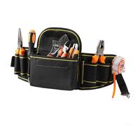 Multi Pocket Tool Belt for Plumbers and Craftsmen with Tape Measure Storage (Jh-802)