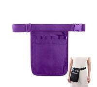 Multi-Pocket Tool Organizer Fanny Pack for Nurses & Hair Stylists, Heavy-Duty for Technicians Bag and Workers Utility Belt
