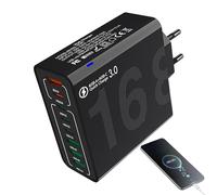 Multi-Port Cell Phone Charger, USB Wall Charger Block | 150W Mobile Phone Fast Charging Head with 8 Ports,QC3.0 Mobile Phone Charging Cube for elec Products