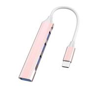 Multi-Port USB Extender - 4-Port USB Expansion Hub, High-Speed USB 3.0 Extender | Multi-Port USB Hub Fast Data and Device Sharing, USB 3.0 Multi-Port Hub for Laptops Printer Keyboard and Accessories