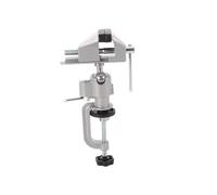 Multi Position Aluminum Workbench Clamp Providing 3 Inch Wide Grips for Secure Fastening of Various Objects Portable Drill Press Holding Vise