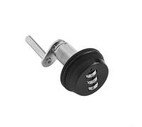 Multi Purpose 3 Digit Digital Lock for Securing All Types of Storage Spaces (Black)