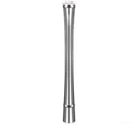 Multi Purpose 304 Stainless Steel Ice Crusher Bar with Long Handle for Cocktail Muddling and Herb Crushing Tasks (L)