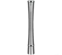 Multi Purpose 304 Stainless Steel Ice Crusher Bar with Long Handle for Cocktail Muddling and Herb Crushing Tasks (S)