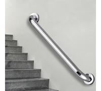 Multi-Purpose 4ft 304 Stainless Steel Grab Bar, Wall-Mounted Support Rail for Shower & Bathroom Safety, Ideal for Seniors & Disabled, Enhances Stability & Independence