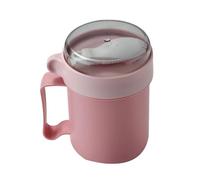 Multi-Purpose 500ml Leak-Proof Soup Mug - Cereal Breakfast Bowl, Airtight Lid Food Container, Travel Cup for Soups | Soup Mug for Office Outdoor Travel Home Picnic Camping Gym Lunches