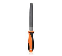 Multi-Purpose 8-Inch Half Round File - Practical Files are Semi-Circular Metal Tools with Ergonomic Handles for Filing Curves and Straight Lines in Metal, Wood, Table Or Plastic, Etc