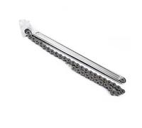 Multi Purpose Adjustable Chain Belt Removal Wrench Fine Tooth Jaw Reversible Pipe Fitter Spanner Fine Tooth Grip Nylon Strip Base Belt Adjustable Installation and Removal