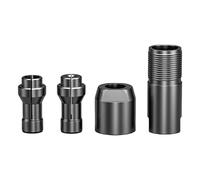Multi Purpose Angles Grinder Accessory Adapter for 6mm and 3mm Tool Conversion with High Strength Steel Construction Grinder Accessory Conversion Head