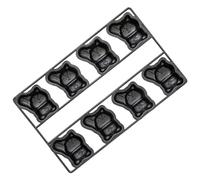 Multi-Purpose Animal Cake Mold Carbon Steel Construction 8 Cavity Madeline Muffin Pan Birthday Party Dessert Making Baking Supplies