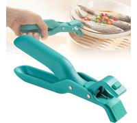 Multi-Purpose Anti-Scald Bowl Holder Clip for Kitchen, Multi-Function Anti-Scalding Clip for Moving Hot Plate or Bowls out from Instant Pot Microwave Oven (Green)
