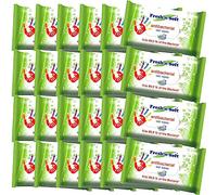 Multi-Purpose Antibacterial & Disinfectant Cleaning Wipes, 60-Pack, Total 1440 Wipes | For Hard Surfaces in Home, Office, Gyms, Keyboards, Door Handles, Effective Against Bacteria, White (24)