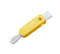 Multi-Purpose Baby Bottle Brush With Soft Nylon Bristles For Cup Lids Straws And Narrow Clean Bottle Cleaning Tool