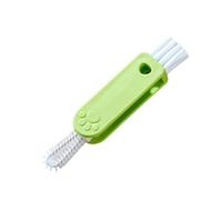 Multi-Purpose Baby Bottle Brush with Soft Nylon Bristles for Cup Lids Straws and Narrow Food Safe Cleaning Brush