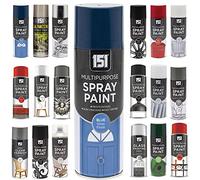 Multi-Purpose Blue Gloss Spray Paint 400ml, Professional Quality Aerosol cans spray for All-Purpose, Interior Exterior & Household for Metal, Wood, Ceramics, Plastic, Walls with Perfect Finish