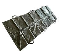 Multi-Purpose Body Bag with Stretcher - 210D Heavy-Duty Cadaver Transport & Storage Bag with 4 Handles | Emergency Removal, Funeral, Fishing Equipment Bag, Festival & Underbed Storage 210cm x 85cm