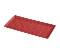 Multi Purpose Boot Tray Shoe Home Storage Tidy Door Garden Plants Plastic Liner - Red 71Cm X 35Cm