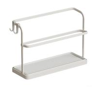 Multi Purpose Bottle Drying Rack with Drain Tray Organize Your For Kitchen Essentials Effectively (A)