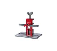 Multi Purpose Cabinet Door Mounting Aid Featuring Accuracy Drilling Holes and Secure Clamping Setup Ergonomic Door Installation Device