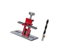 Multi Purpose Cabinet Door Mounting Aid Featuring Accuracy Drilling Holes and Secure Clamping Setup Ergonomic Door Installation Device