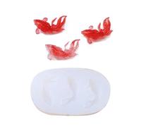 Multi Purpose Carp Silicone Mold for Cake Decorating Candy Heatproof Materials Lightweight Kitchen Accessory Gift Nonstick Dessert Mold