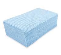 Multi Purpose Cleaning Cloths, Disposable Rags to Clean Surfaces, J Cloths Style Blue Cloths for Kitchen, Bathroom, Window, Car, Soft & Highly Absorbent, Bundle Quantity Packs (75 - Pack)
