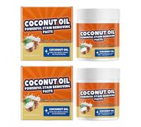 Multi-Purpose Coconut Oil Cleaning & Polishing Paste, Miracle Cleaner for Tough Stains, Eco-Friendly Stainless Steel Cookware Cleaner (2, Coconut Oil Cleaning)