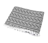 Multi Purpose Cotton Linen Cover Protector Soft Stain Resistant Wear Resistant Anti Wrinkle Elegant Stylish Design for Fridge Washing Machine Table Closet 55x130cm 70x170cm (70 * 170cm 67x28inch)