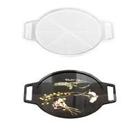Multi Purpose Crafting Mold for Homemade Oval Or Octagonal Serving Plates and Decorative Resin Art Projects Oval Resin Tray Mold for Gifts