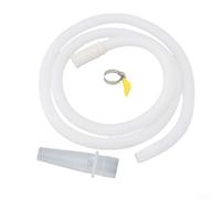 Multi Purpose Drain Hose Flexible TPE Pipe for Air Conditioning, Dehumidifiers, and Other Appliances (1.5m)