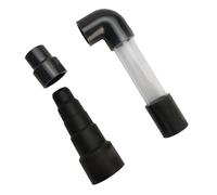 Multi-purpose drain vacuum adapter for air conditioners for smooth water flow and accessories to prevent blockages, vacuum adapter for conditioning the drain line