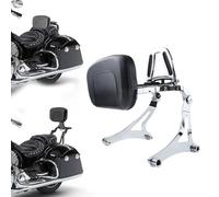 Multi-Purpose Driver Passenger Backrest Rider Sissy Bar With Luggage Rack For Indian Pursuit Dark Horse 2022 2023