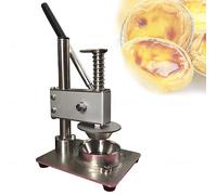 Multi-purpose Egg Tray Forming & Tart Press Machine, Professional Manual Tool for Creating Uniform Egg Tart Shells, Pie Crusts, And Savory Bases with Food-Safe Stainless Steel and Non-stick Coating