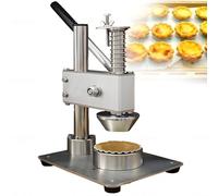 Multi-purpose Egg Tray Forming & Tart Press Machine, Professional Manual Tool for Creating Uniform Egg Tart Shells, Pie Crusts, And Savory Bases with Food-Safe Stainless Steel and Non-stick Coating