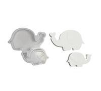 Multi Purpose Elephant Silicone Mold Concrete Statue Making for Handcrafted Garden Ornaments and Resin Decorative Elephant Garden Mold
