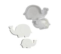 Multi Purpose Elephant Silicone Mold Concrete Statue Making for Handcrafted Garden Ornaments and Resin Handmade Gift Silicone Molds