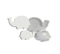 Multi Purpose Elephant Silicone Mold Concrete Statue Making for Handcrafted Garden Ornaments and Resin Silicone Molds