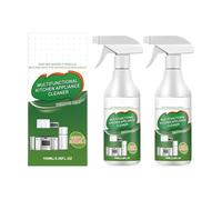 Multi-Purpose Enzyme Foam Cleaner, Powerful Multipurpose Kitchen Appliance Cleaner Spray, Heavy Duty Degreaser Stain Remove, for Household, Oven, Stove, Range Hood (2pcs)