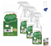 Multi-purpose Enzyme Foam Cleaner, Versatile Powerful & Perfect for Home, Kitchen Appliance Cleaners Spray, Powerful Multipurpose Kitchen Appliance Cleaner Spray for Oven,Air Fryer,Microwave (3a)