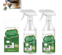 Multi-Purpose Enzyme Foam Cleaner - Versatile, Powerful & Perfect for Kitchen & Home, Heavy Oil Cleaner, New Upgrade Kitchen Cleaner, Kitchen Spray Cleaner and Degreaser for Oven, Stove (2PCS)