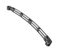 Multi-purpose extension arm for camera helmets made of aluminium, which provides easy compatibility with various cameras and attachments. Camera extension rod