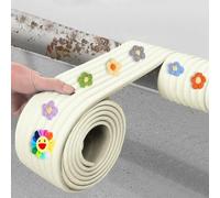 Multi-Purpose Foam Protector Kit, Sewer Pipe Decorative Stickers, Foam Safety Strips, Anti-Collision Wall Padding for Kids, Kitchen Bathroom Plumbing Soundproofing Protection Pad(Gray,1 pcs)