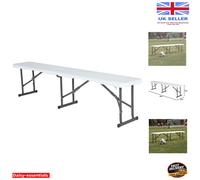 Multi-Purpose Folding Bench - 6ft Portable Seating for Indoor & Outdoor