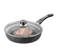 Multi-purpose Forged Frying Pan - Kitchen Pan with Non-Stick Coating Soft-Touch Handle, Pots with Universal Induction Base | Gas Ceramic Hob Plus Electric Hob Fri